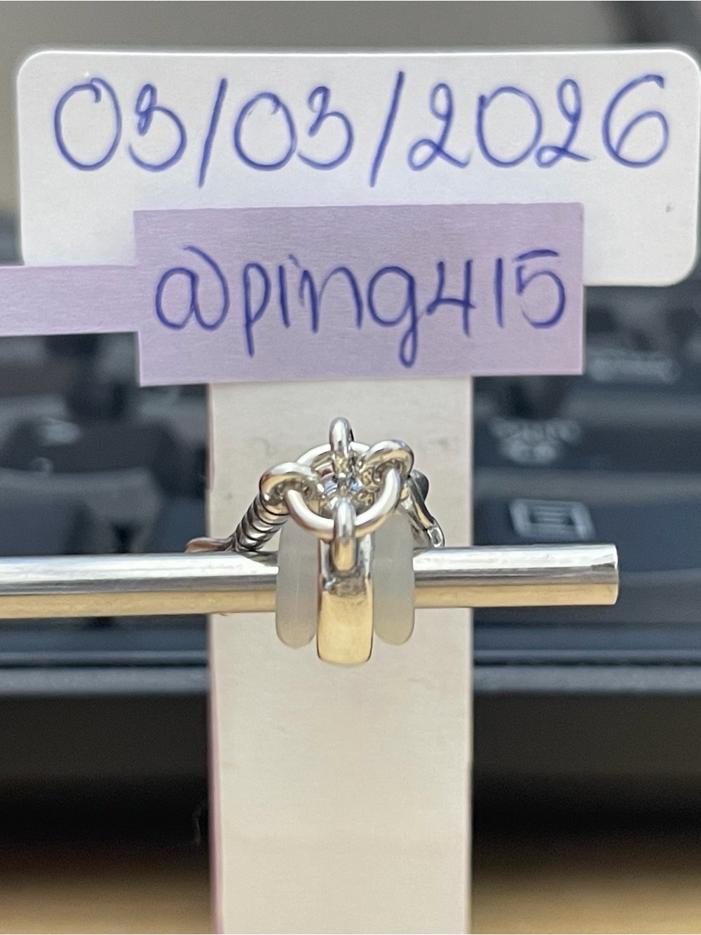 Pandora Spatula, Frying Pan & Whisk Dangle Charm - Picture 4 of 12